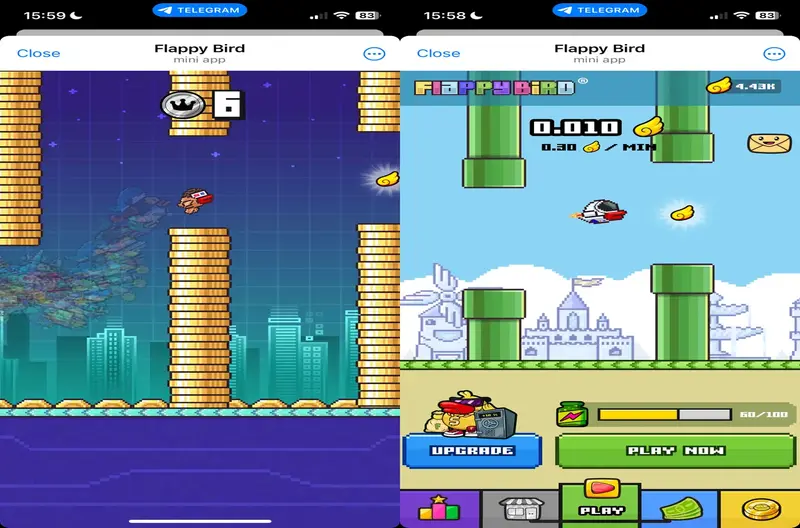 Flappy Bird juegos cripto